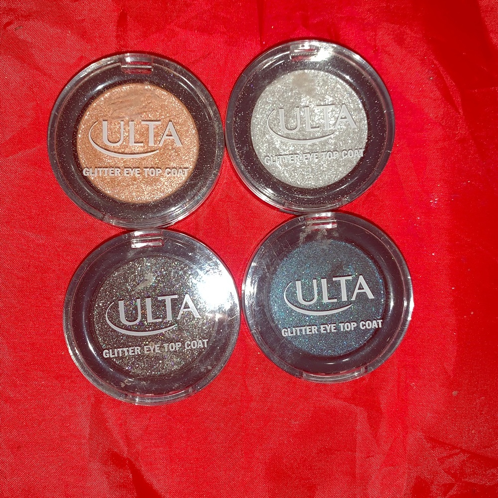 Ulta Glitter eye top coats!!